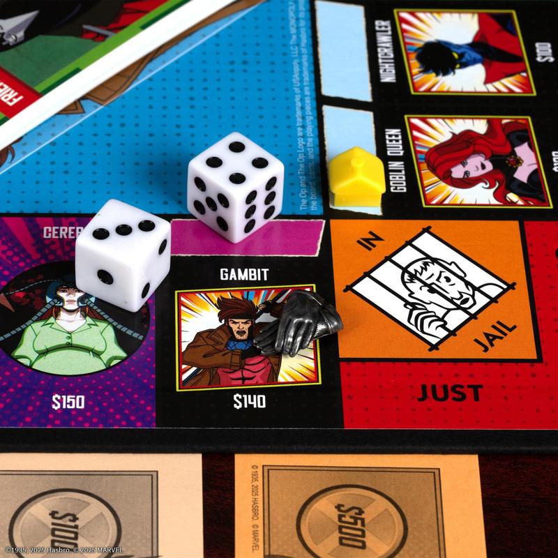 Jogo de tabuleiro Monopoly X-Men '97 Edition oficialmente